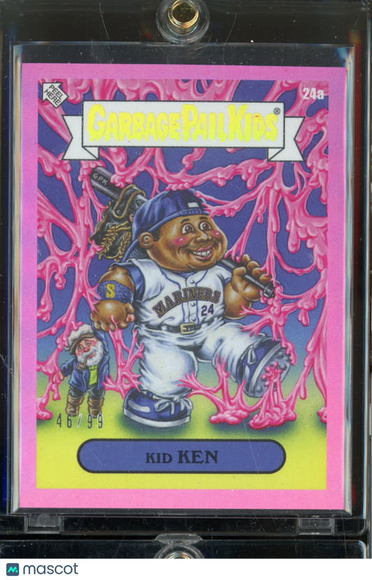 2023 MLB x Garbage Pail Kids Kid Ken Ken Griffey Jr. Pink Foil /99