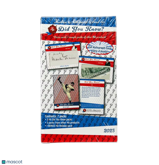 2025 Did You Know? Hobby Box