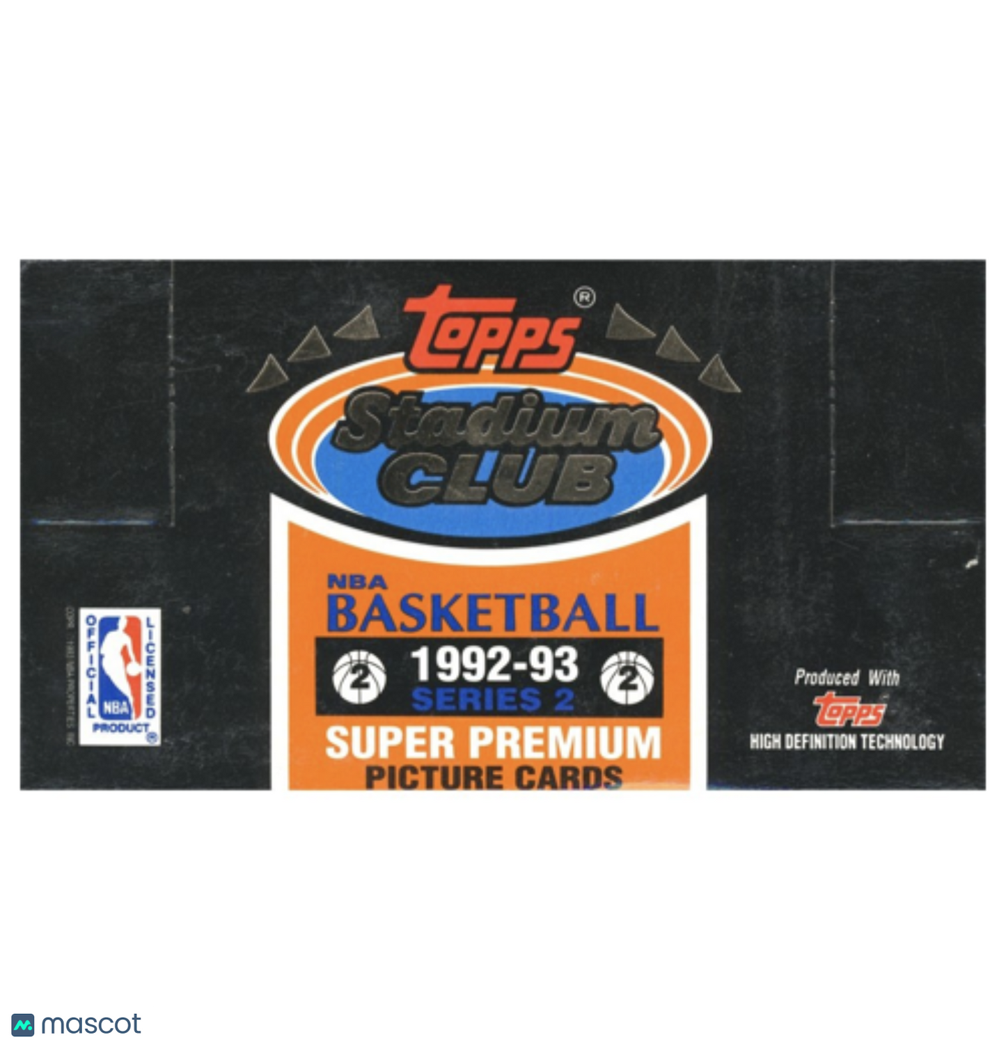 1992-93 Topps Stadium Club Series 2 Basketball Jumbo Box