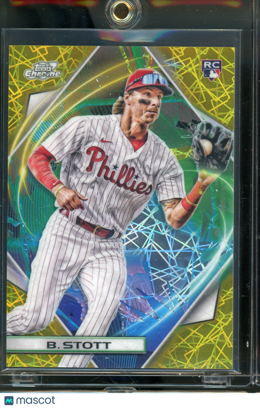 2022 Cosmic Chrome Bryson Stott Gold /50