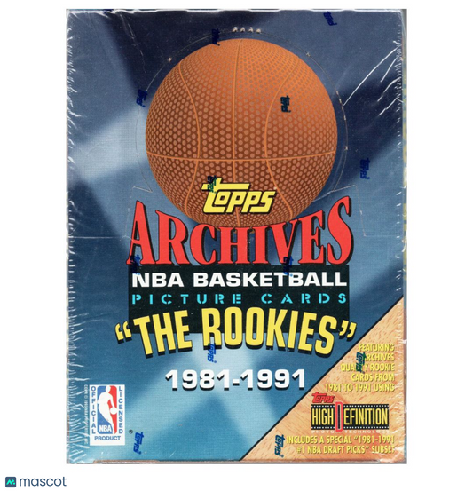 1993 Topps Archives Basketball "The Rookies" Box