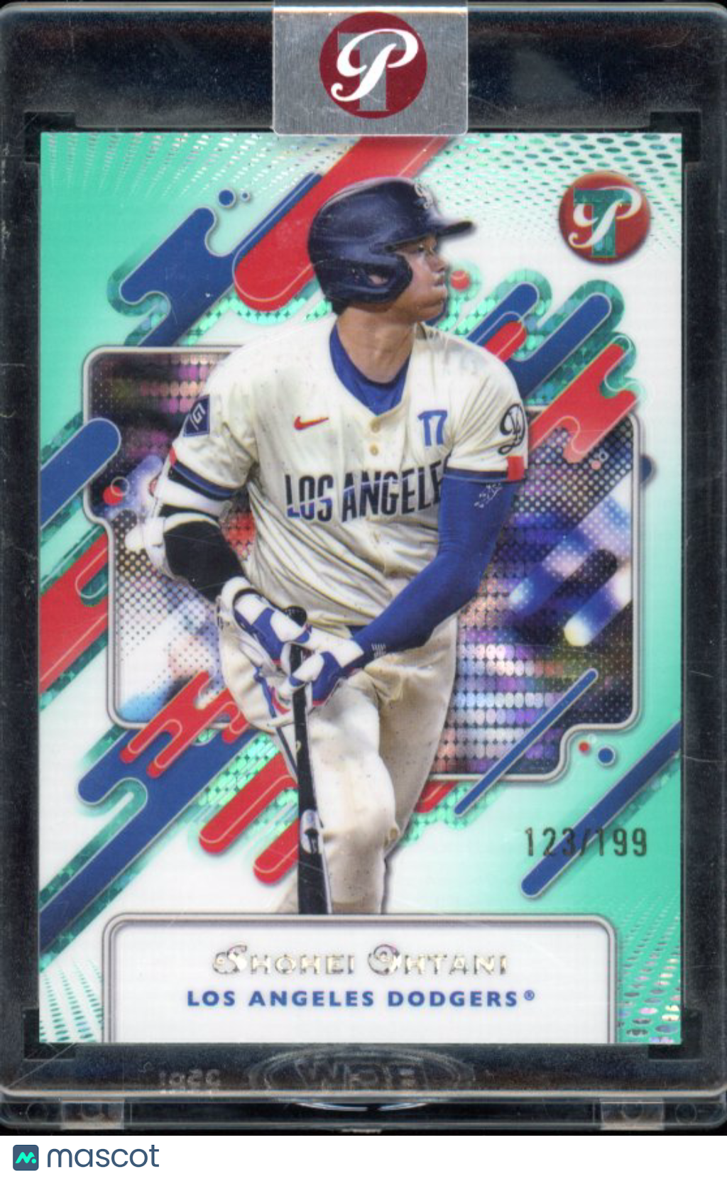 2025 Topps Pristine Shohei Ohtani Aqua /199