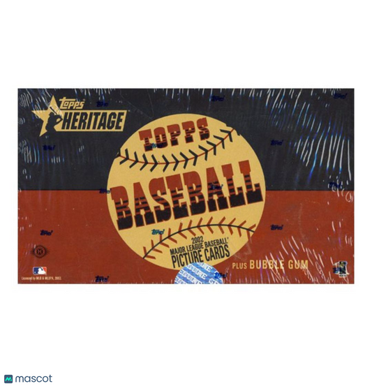2002 Topps Heritage Baseball Hobby Box