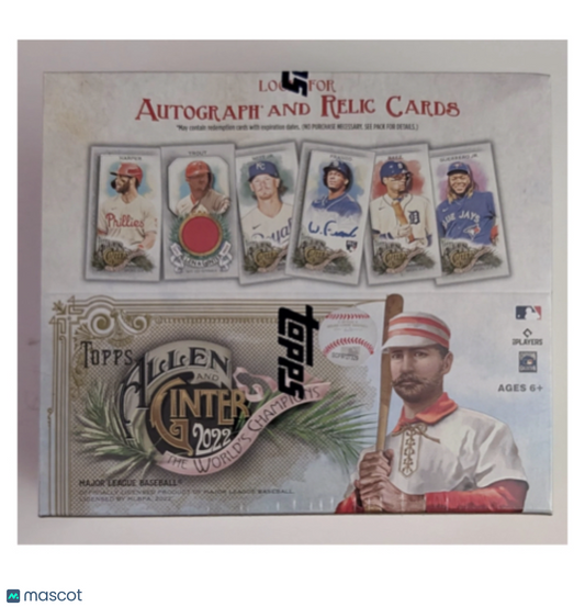 2022 Allen and Ginter Baseball Retail Box