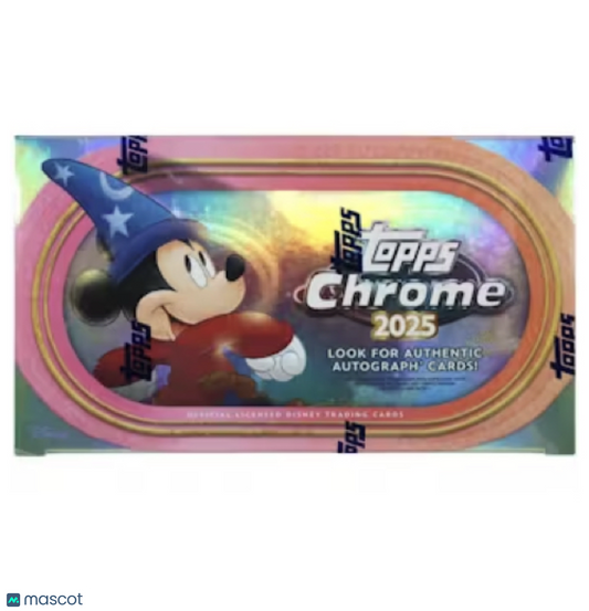 2025 Topps Chrome Disney Hobby Box