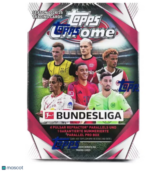 2024-25 Topps Chrome Bundesliga Soccer Blaster Box