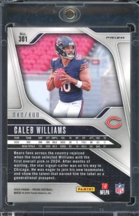 2024 Prizm Caleb Williams Pandora Rookie /400