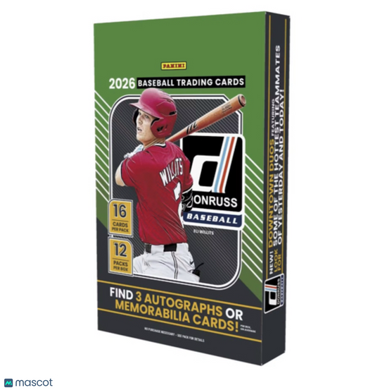 2026 Panini Donruss Baseball Hobby Box
