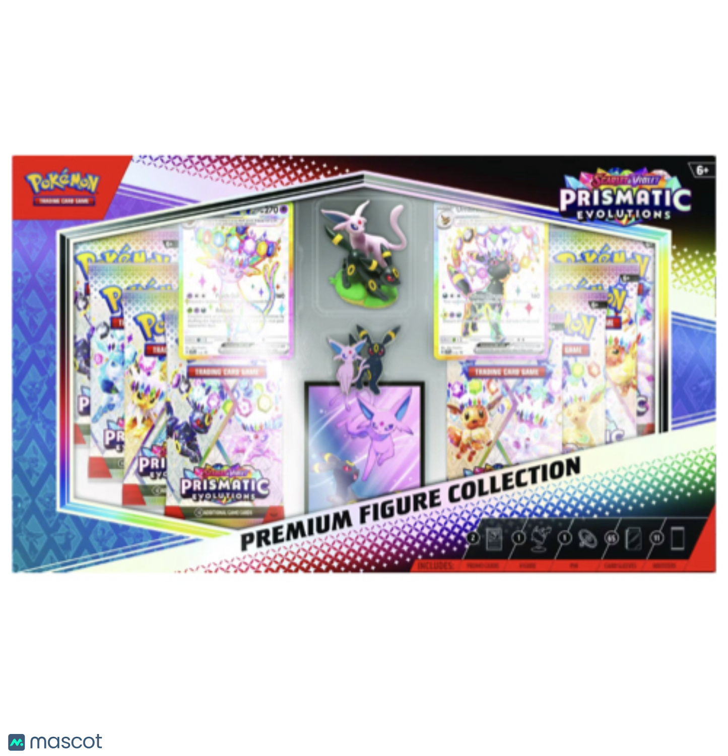 Pokemon Prismatic Evolutions Premium Figure Collection Box