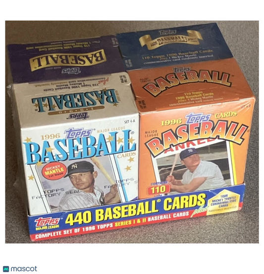 1996 Topps Baseball Complete Factory Sealed Series 1 & 2 Set