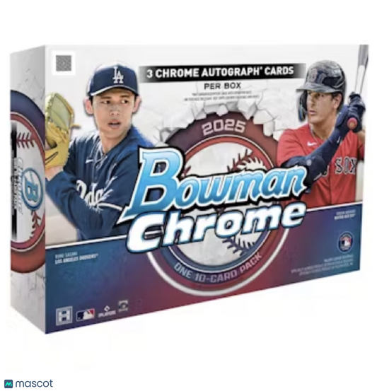 2025 Bowman Chrome Baseball Breakers Delight Box
