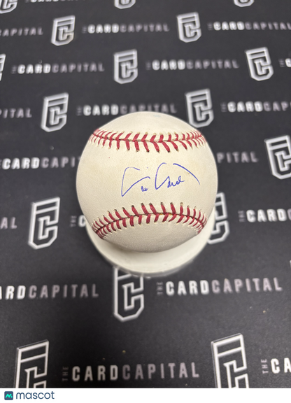 Eric Chavez Signed Major League Baseball TriStar