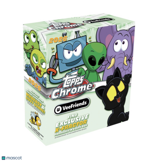 PRE ORDER 2026 Topps Chrome Veefriends Mega Box