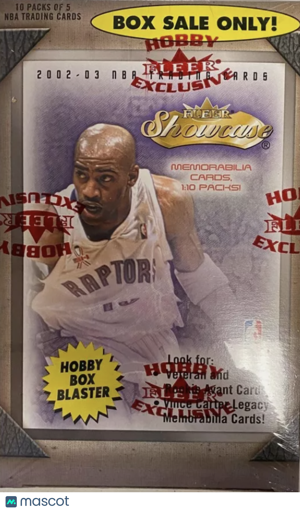 2002-03 Fleer Showcase Basketball Blaster Box