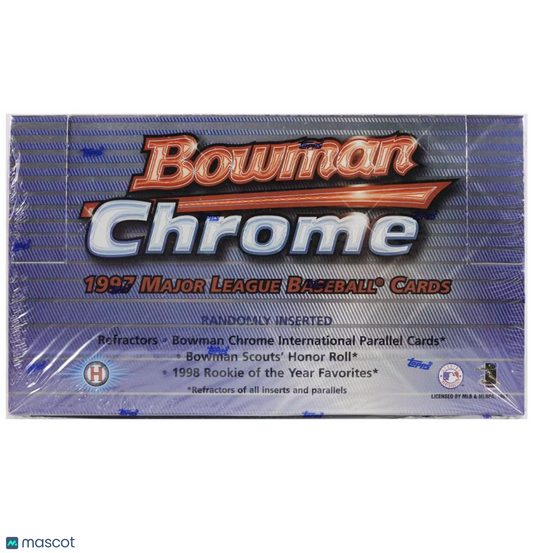 1997 Bowman Chrome Baseball Hobby Box