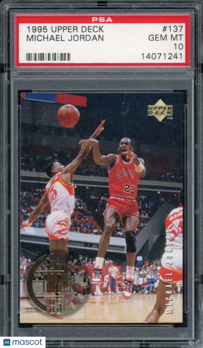 1995-96 Upper Deck Michael Jordan #137 PSA 10