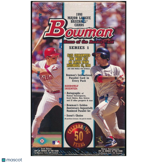 1998 Bowman Series 1 Baseball Hobby Box
