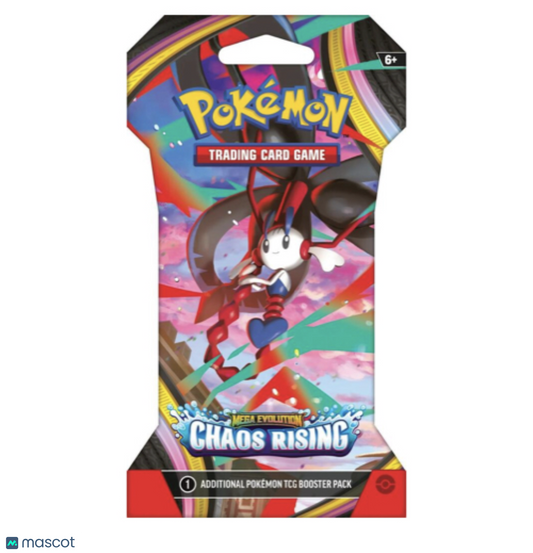 Pokemon Mega Evolution Chaos Rising Sleeved Booster Pack
