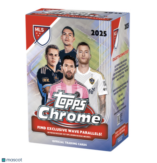 2025 Topps MLS Chrome Soccer Blaster Box