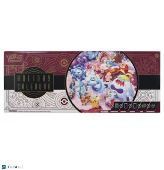 Pokemon 2025 Holiday Calendar Box