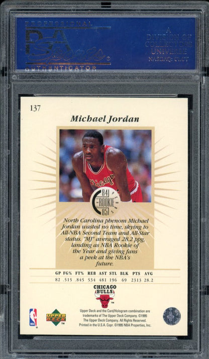 1995-96 Upper Deck Michael Jordan #137 PSA 10