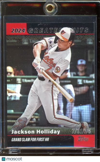 2024 Topps Series 1 Jackson Holliday Red /5