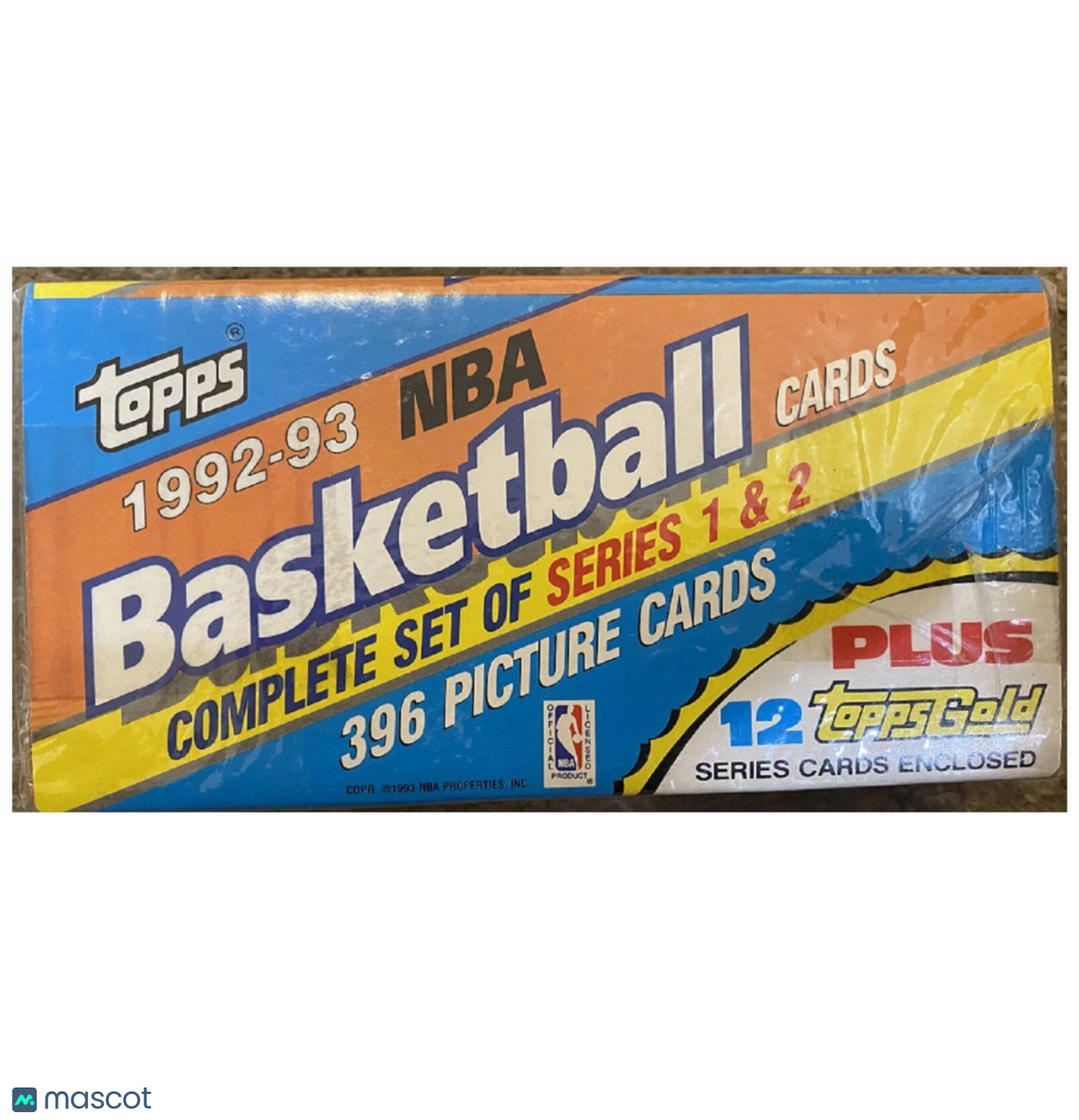 1992-93 Topps Basketball Complete Set Series 1 & 2