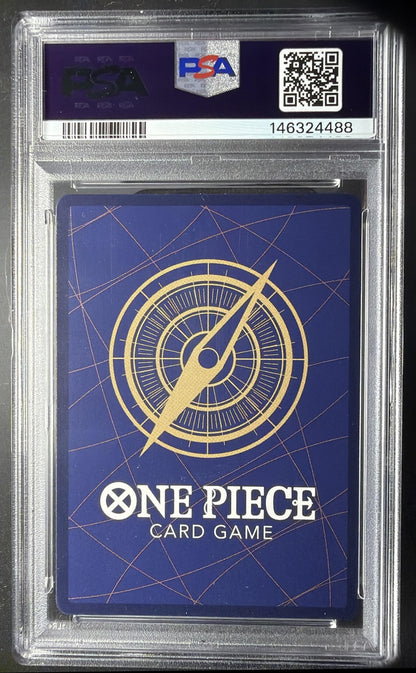 2025 One Piece Carrying On His Will Monkey D. Luffy #OP13-118 Secret Rare Alternative Art PSA 9
