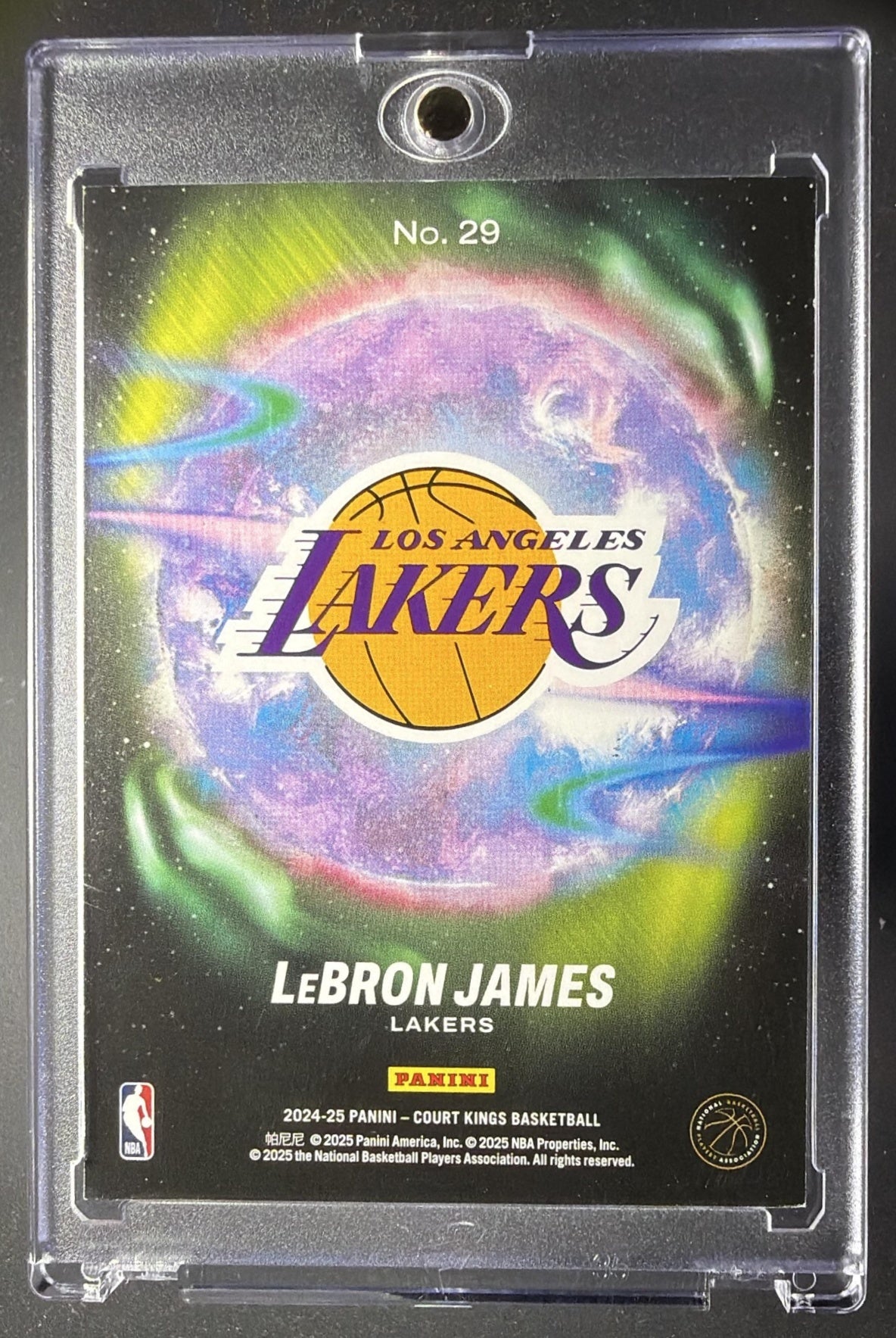 2024-25 Panini Court Kings LeBron James #29 Aurora SSP