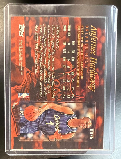 1996-97 Topps NBA Anfernee Hardaway #HM26 Hobby Masters Magic