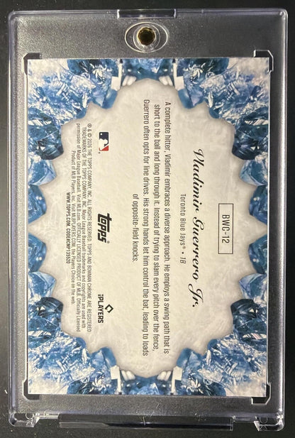 2026 Bowman Vladimir Guerrero Jr. #BWC-12 Crystallized Chrome SSP Gold /50