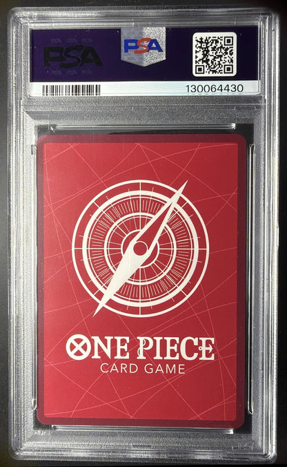 2025 One Piece A Fist of Divine Speed Nami #OP11-041 Leader Alternative Art PSA 10
