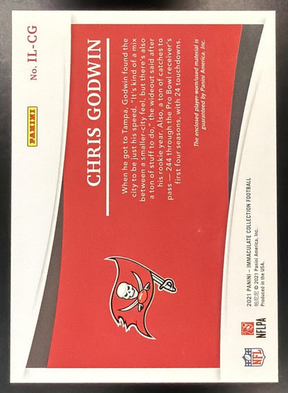 2021 Panini Immaculate Chris Godwin #IL-CG Logos Patch 3/5
