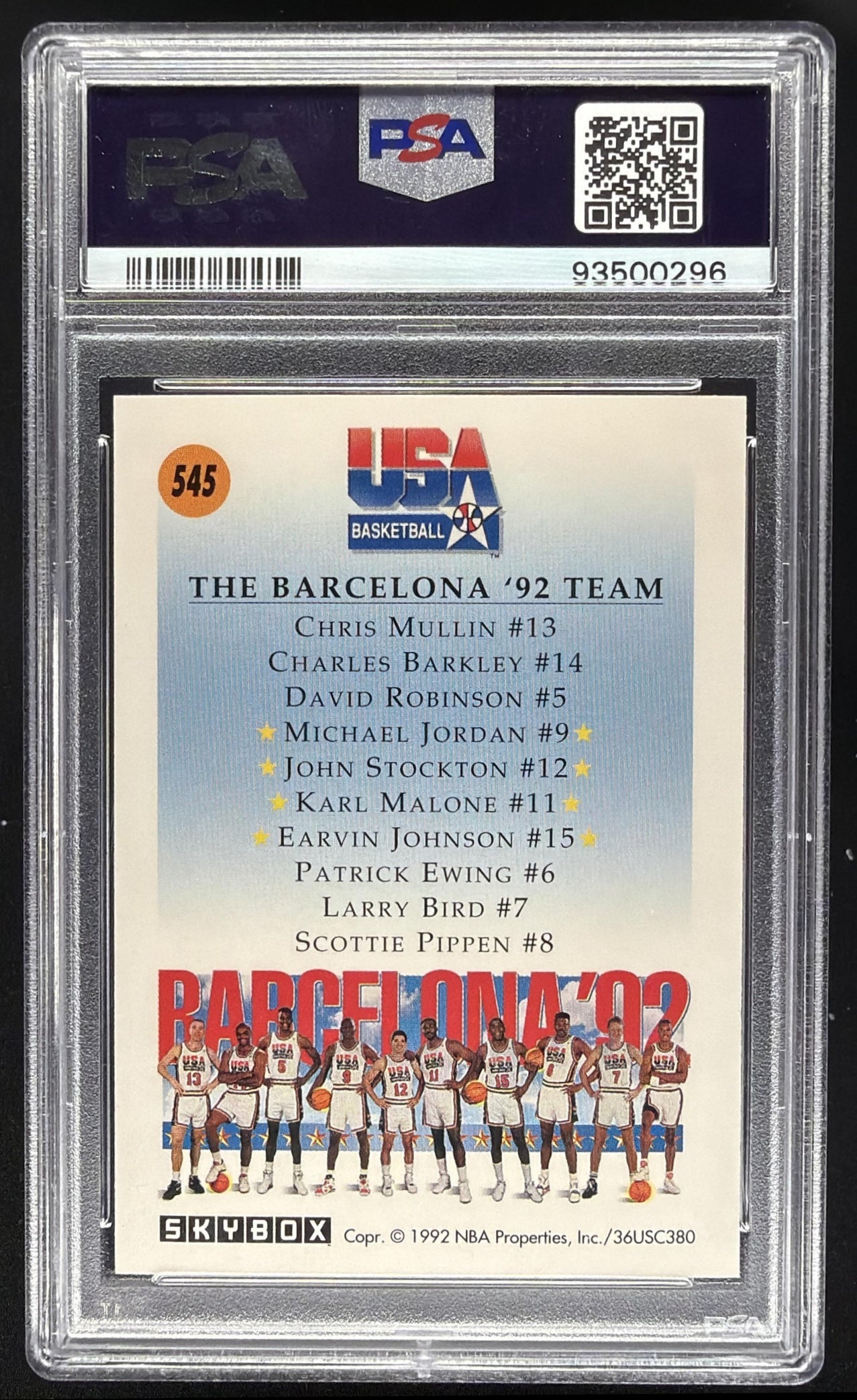 1991-92 Skybox Team USA 2 PSA 10