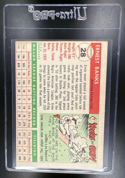 1955 Topps Ernie Banks #28