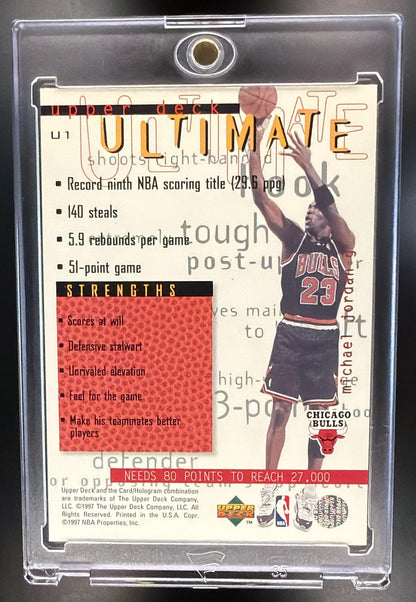 1997-98 Upper Deck Michael Jordan #U1 Ultimate