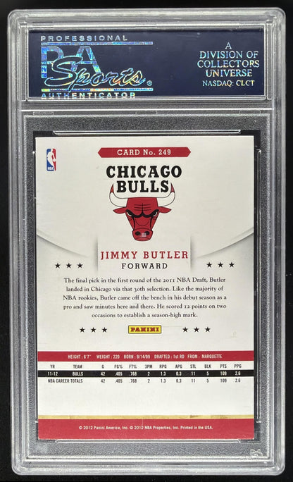2012-13 Panini Hoops International Jimmy Butler #249 RC Auto