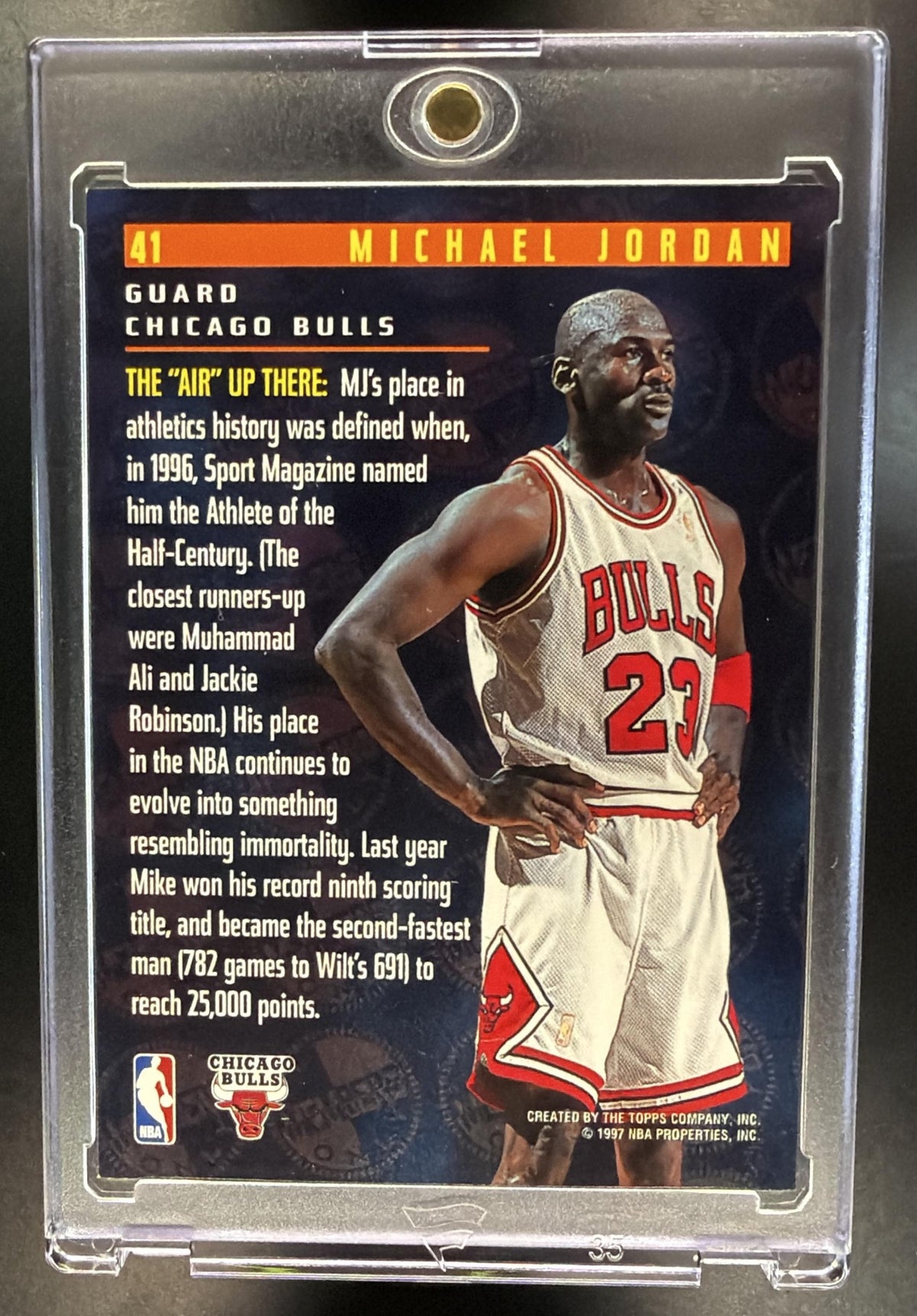 1996-97 Topps Stadium Club Members Only 55 Michael Jordan #41