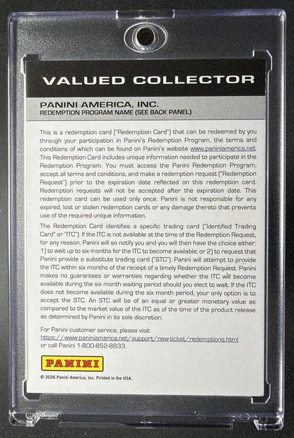 2025 Panini Select Matthew Stafford #SME-MSD Signature Memorabilia Silver Prizm /249 Patch Auto