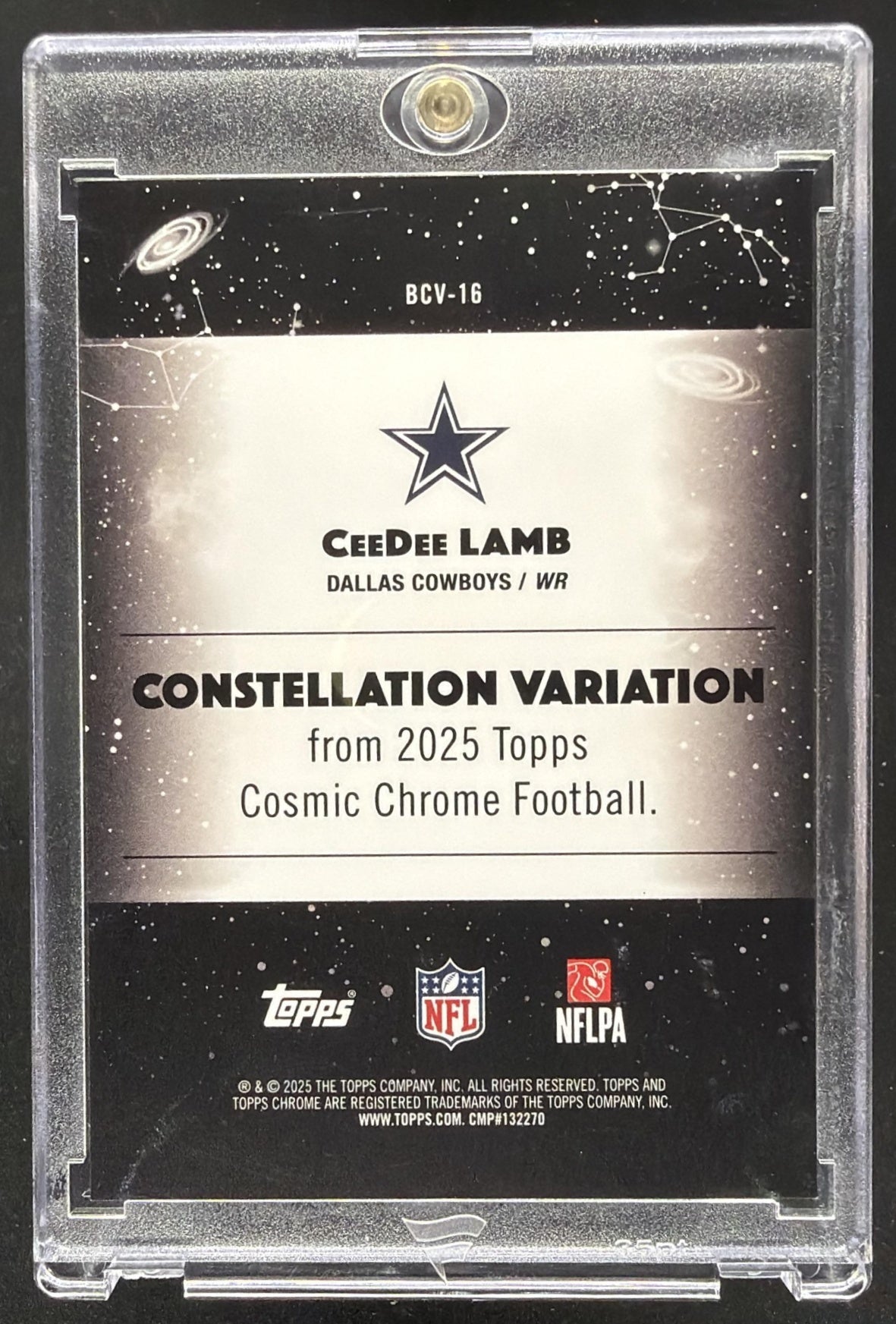 2025 Topps Cosmic Chrome CeeDee Lamb #BCV-16 Constellation Variation SP