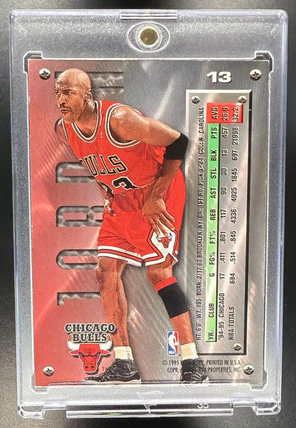 1995-96 Fleer Metal Michael Jordan #13 Bulls