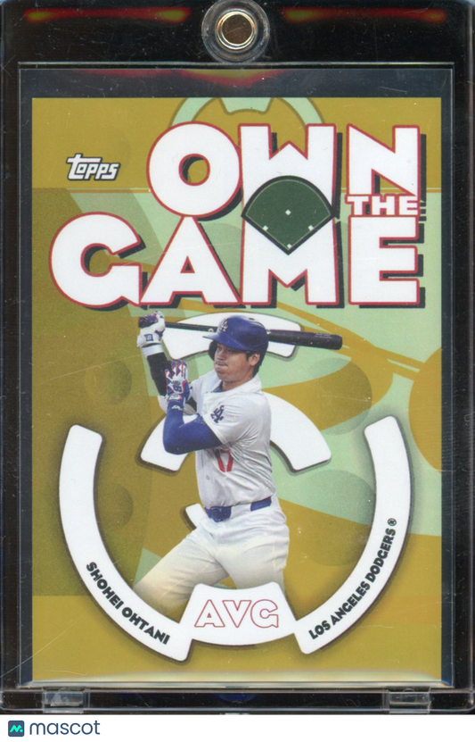 2024 Topps Archives Shohei Ohtani Own the Game Gold Foil /50