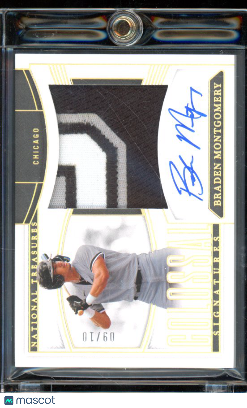 2025 National Treasures Braden Montgomery Rookie Patch Auto /10