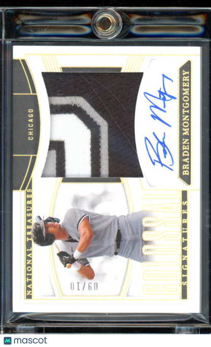 2025 National Treasures Braden Montgomery Rookie Patch Auto /10