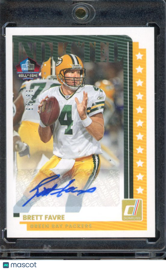 2025 Donruss Brett Favre Auto HOF /99