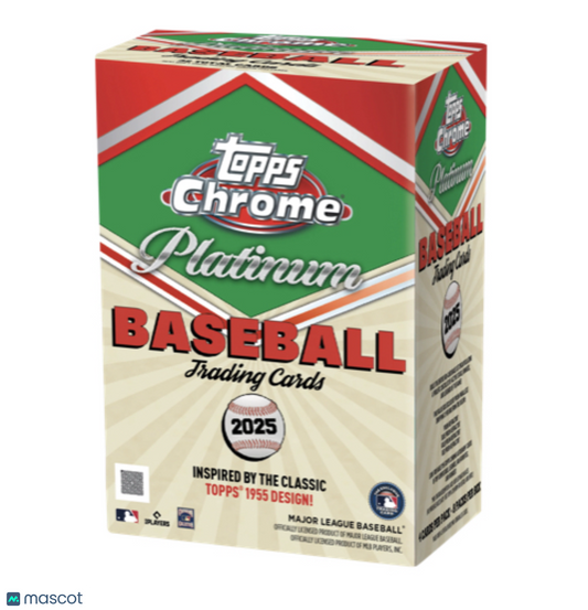 PRE ORDER 2025 Topps Chrome Platinum Baseball Blaster Box