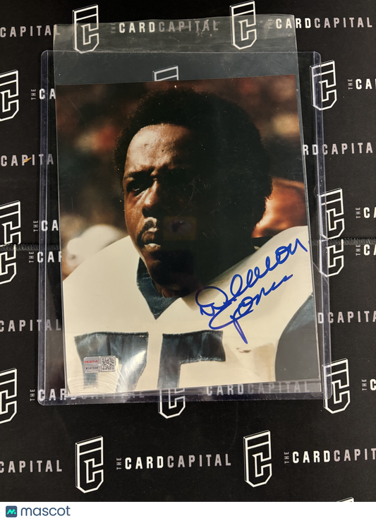 Deacon Jones Signed 8x10 TriStar