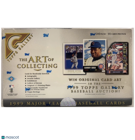 1999 Topps Gallery Baseball Hobby Box