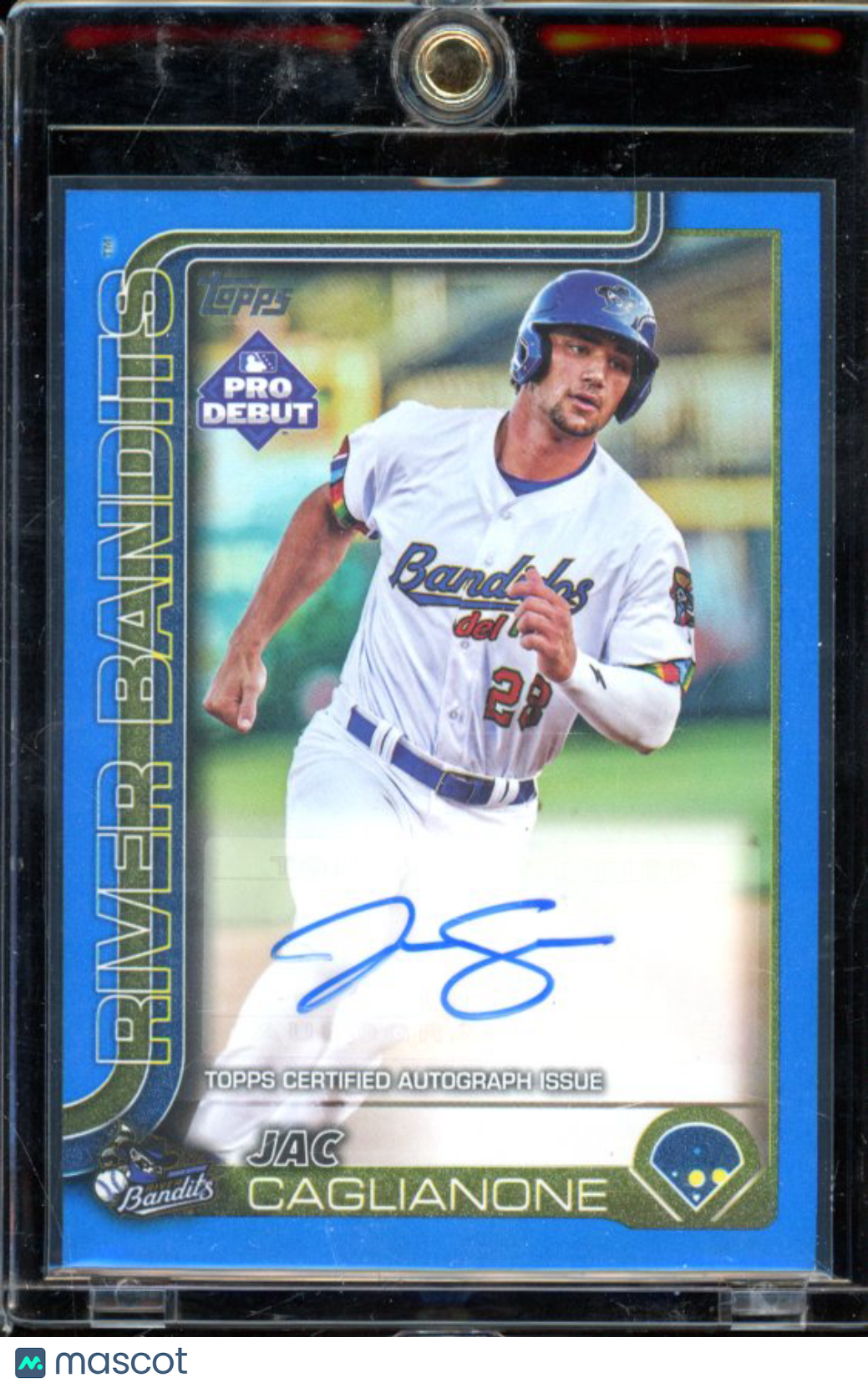 2025 Topps Pro Debut Jac Caglianone Blue Auto /150