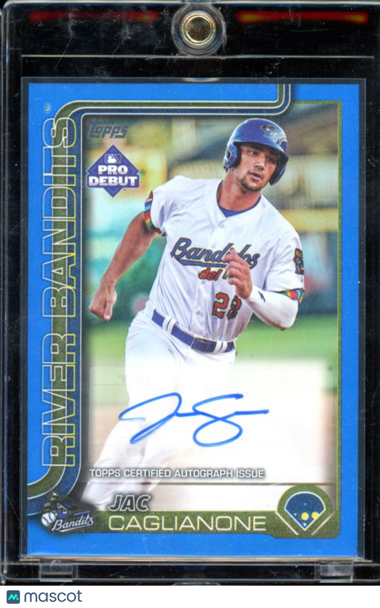 2025 Topps Pro Debut Jac Caglianone Blue Auto /150